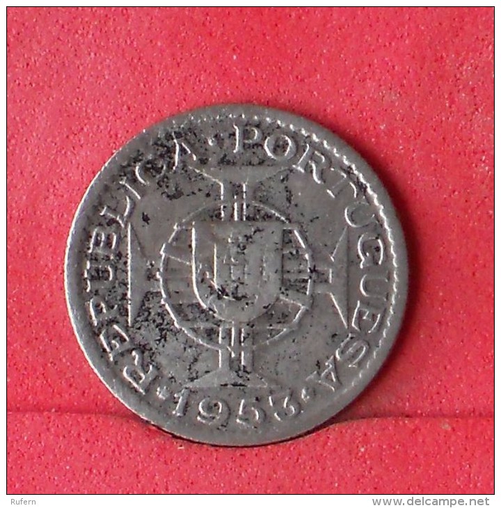 ANGOLA  2,5  ESCUDO   1953   KM# 77  -    (Nº11576) - Angola