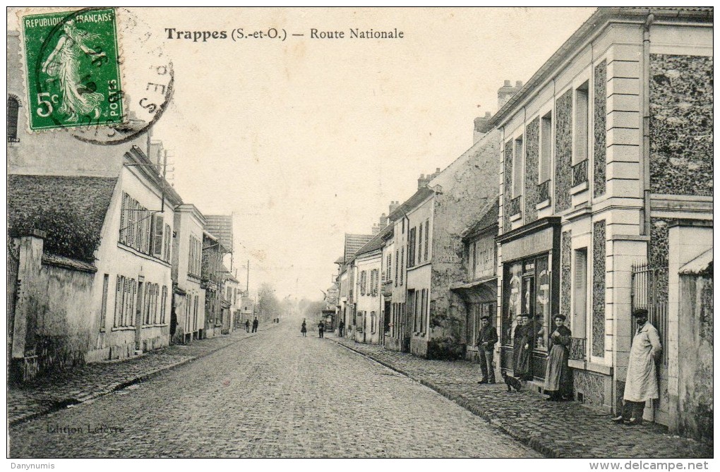 78  TRAPPES      Route Nationale - Trappes