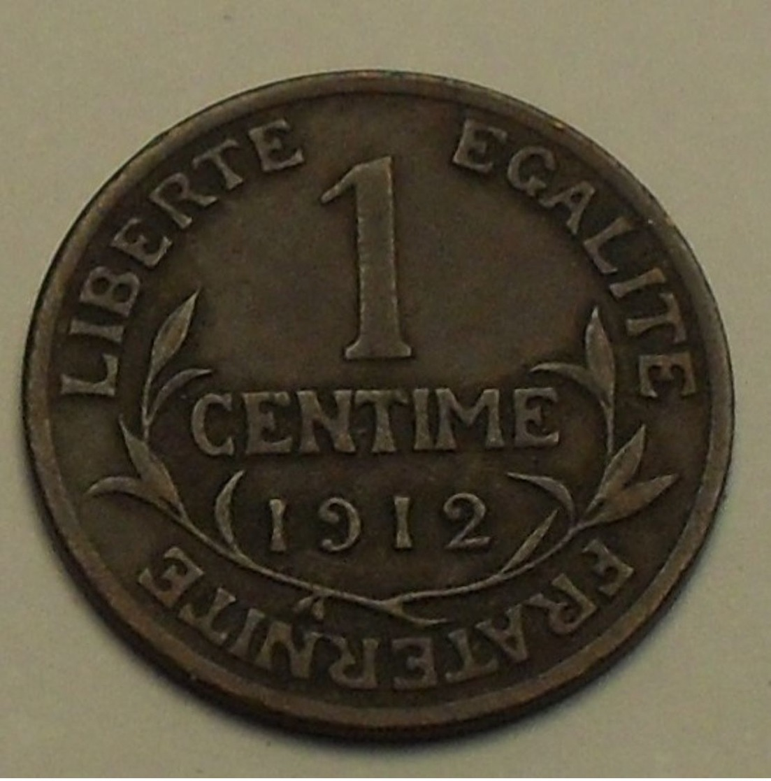 1912 - France - 1 CENTIME, DUPUIS, KM 840, Gad 90 - Altri & Non Classificati