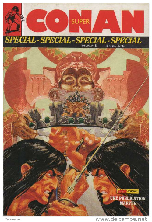 CONAN SUPER SPECIAL N° 8  BE MON JOURNAL 03-1989 - Conan