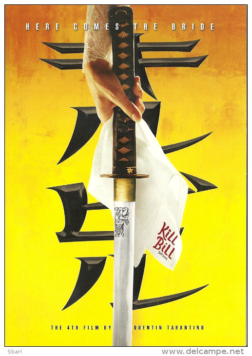 Lot De 3 Cartes Postales Kill Bill - Quentin Tarrentino Avec Umma Thurman - Manifesti Su Carta