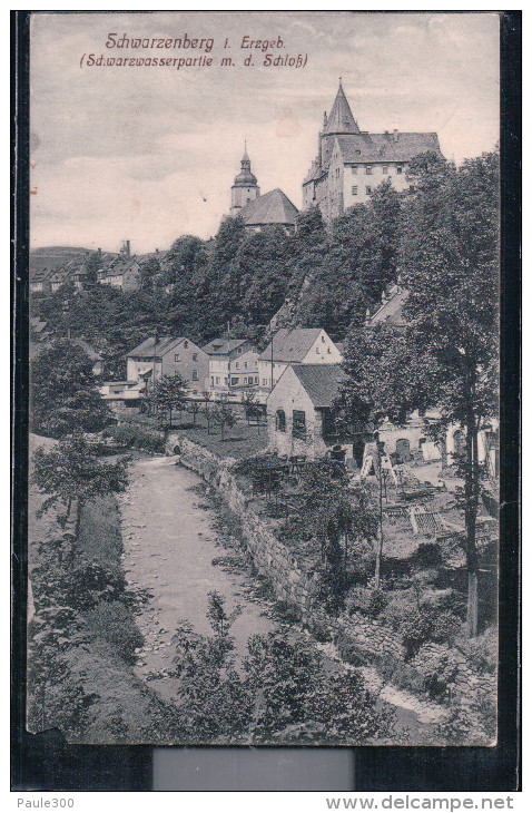 Schwarzenberg - Schwarzwasserpartie Mit Schloss - Erzgebirge - Schwarzenberg (Erzgeb.)