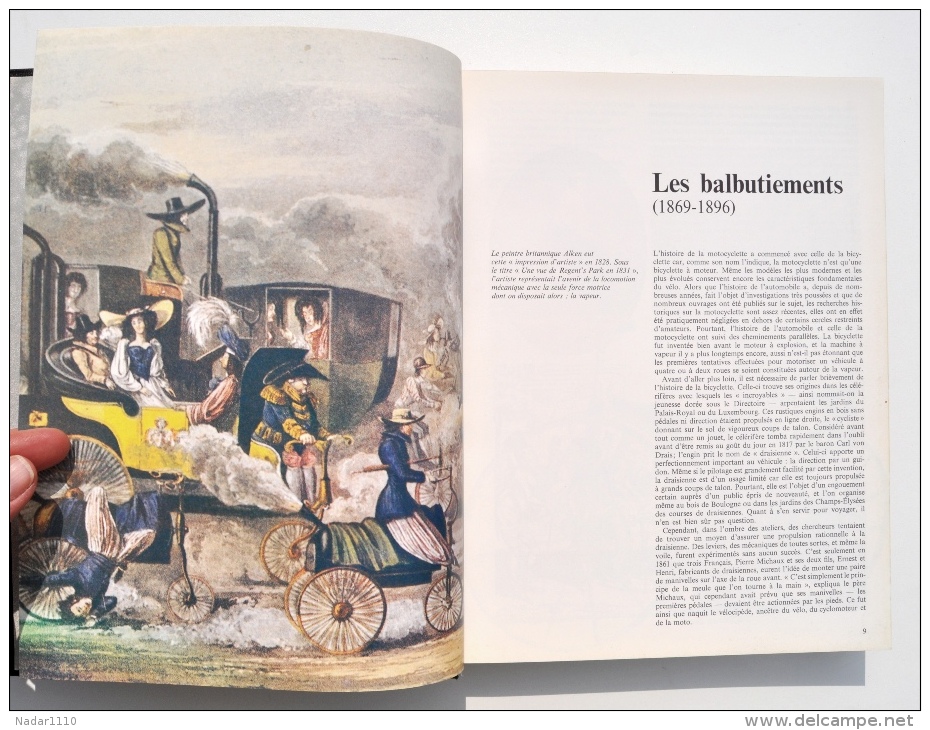 HISTOIRE De La MOTO - Jacques POTHERAT - Editions Erasme & Atlas, 1980 - Motos