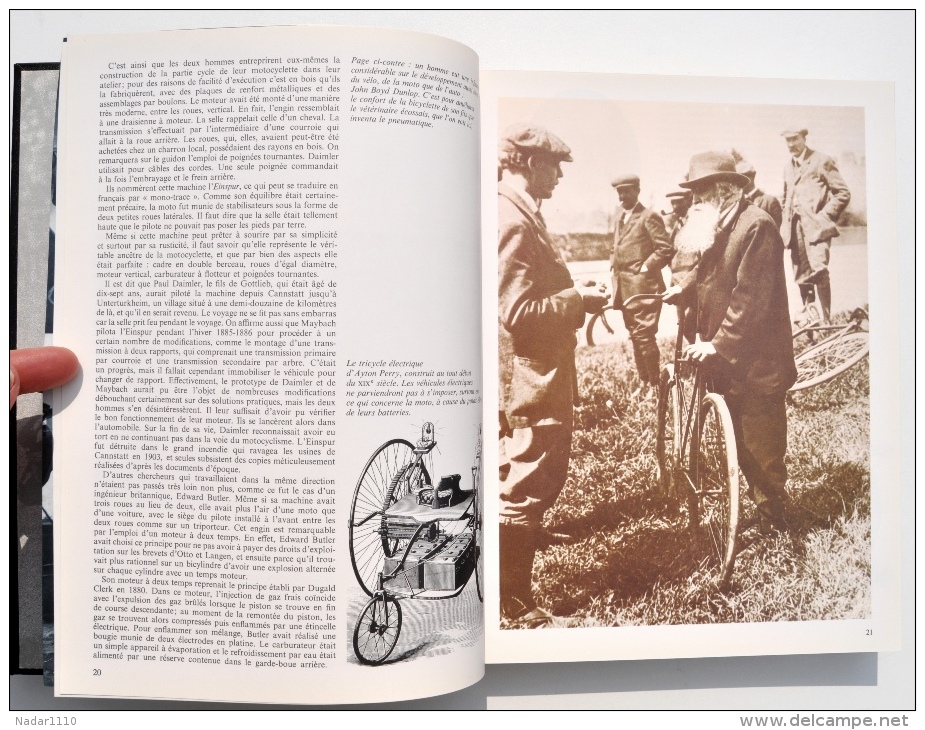 HISTOIRE de la MOTO - Jacques POTHERAT - Editions Erasme & Atlas, 1980