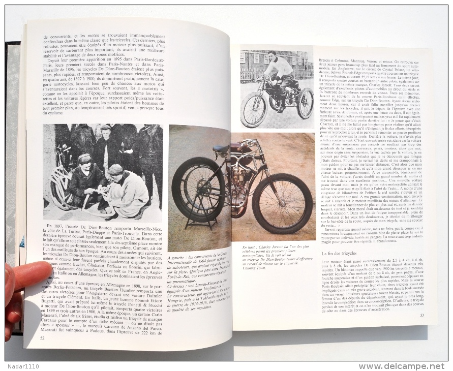 HISTOIRE de la MOTO - Jacques POTHERAT - Editions Erasme & Atlas, 1980