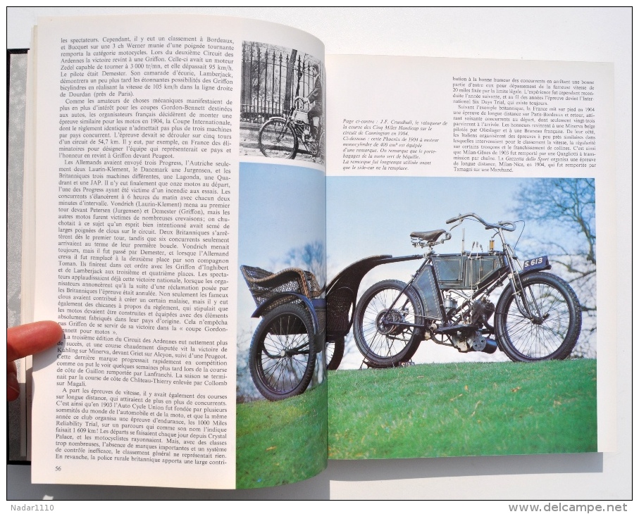 HISTOIRE de la MOTO - Jacques POTHERAT - Editions Erasme & Atlas, 1980