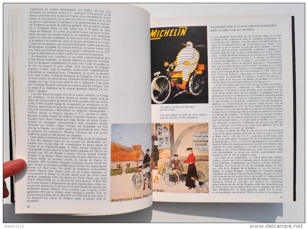 HISTOIRE de la MOTO - Jacques POTHERAT - Editions Erasme & Atlas, 1980