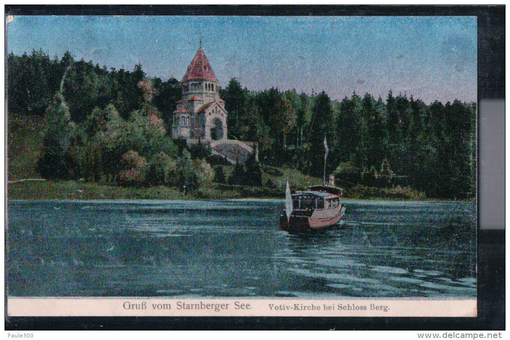 Starnberg - Starnberger See - Votivkirche Bei Schloss Berg - Metallglanz - Starnberg