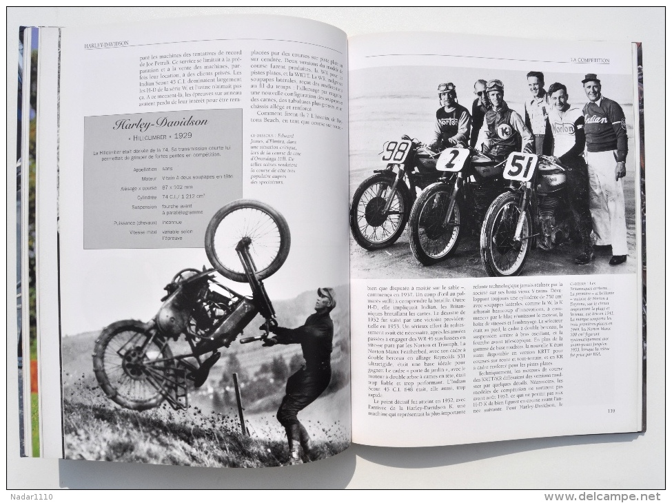 Le GRAND LIVRE des HARLEY-DAVIDSON par Shaun Barrington - Solar,