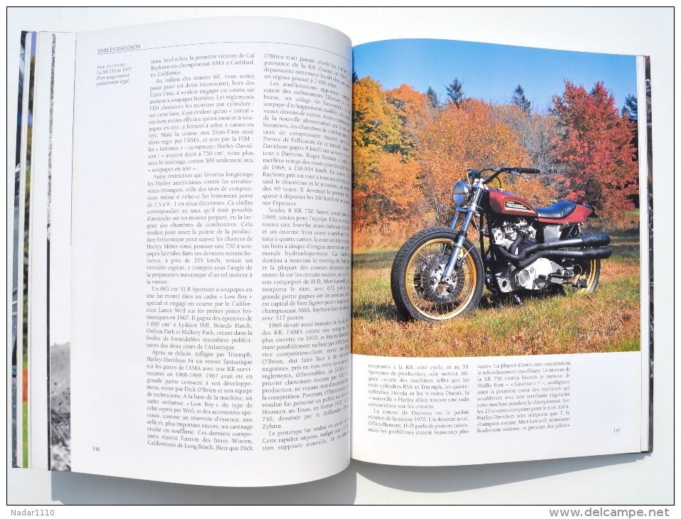 Le GRAND LIVRE des HARLEY-DAVIDSON par Shaun Barrington - Solar,