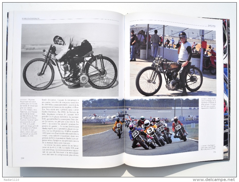 Le GRAND LIVRE des HARLEY-DAVIDSON par Shaun Barrington - Solar,