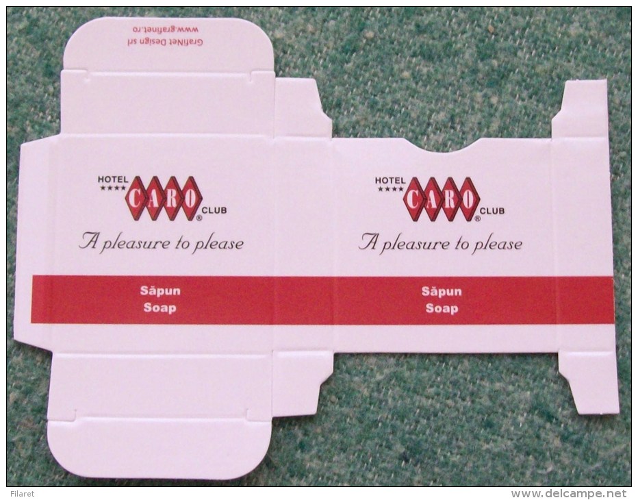 ROMANIA-VANITY KIT / SOAP / SEWING  KIT / FLAGRANCE / SHOWER CAP.....-GRAFINET FACTORY,BUCHAREST-SKILLET - Labels