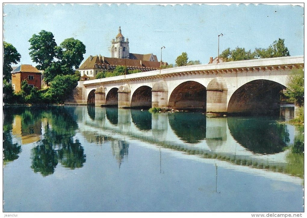 --CH312--DOLE--LE GRAND PONT SUR LE DOUBS--JOLIE AFFR COQ DU 17-8-1966-- - Dole