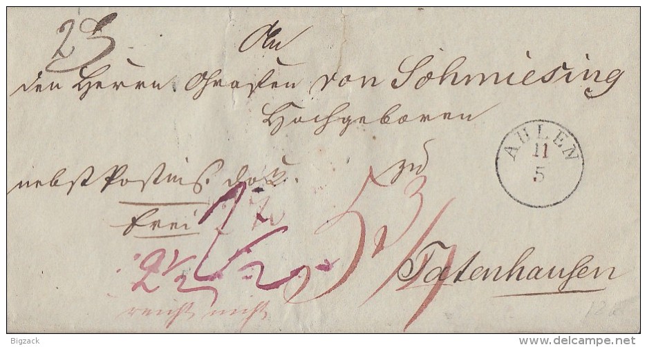 Brief Ahlen 11.5.1846 Gel. Nach Totenhausen Ansehen !!!!!!!!!!!!! - Vorphilatelie