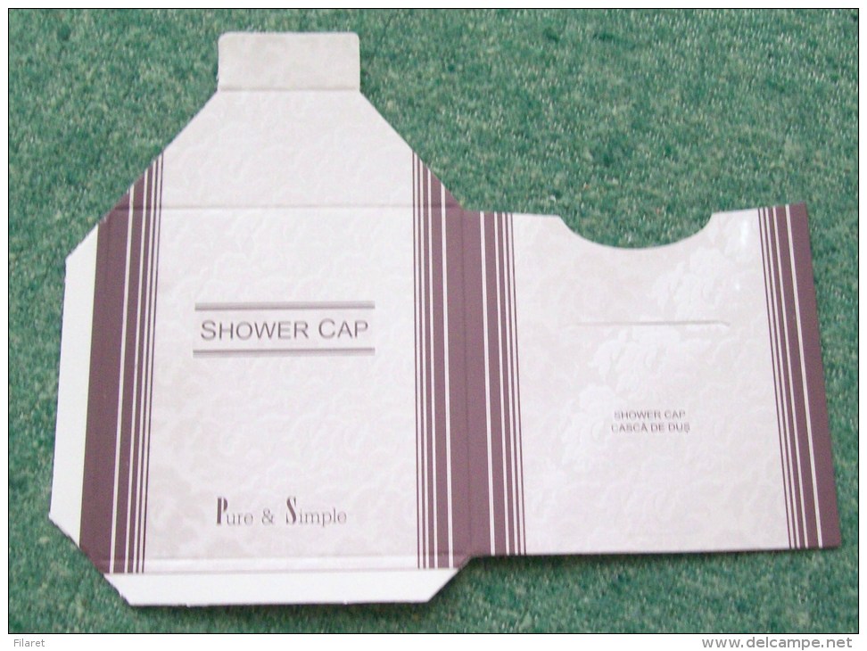 ROMANIA-VANITY KIT / SOAP / SEWING  KIT / FLAGRANCE / SHOWER CAP.....-GRAFINET FACTORY,BUCHAREST-SKILLET - Etichette