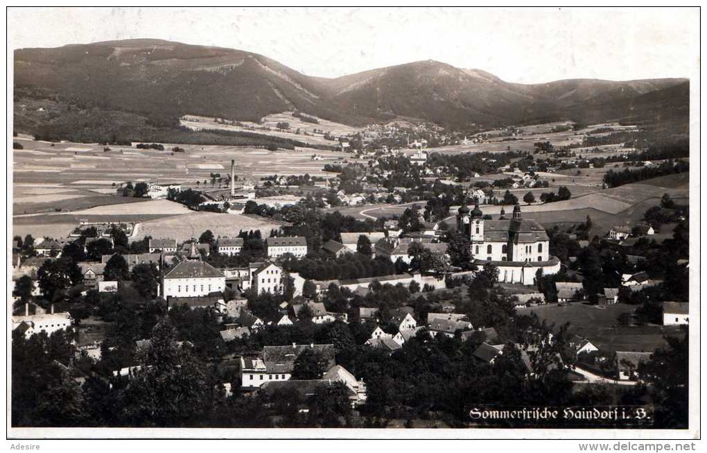 HAINDORF I.Böhmen, Fotokarte Gel.1929 - Böhmen Und Mähren