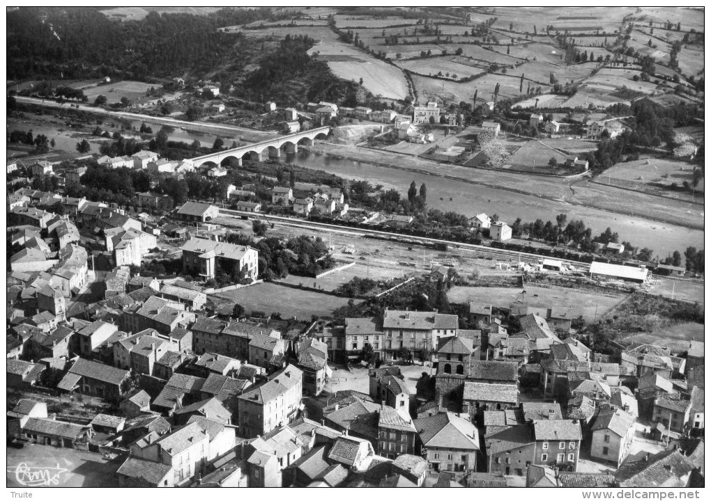 RETOURNAC VUE AERIENNE LE PONT SUR LA LOIRE - Retournac