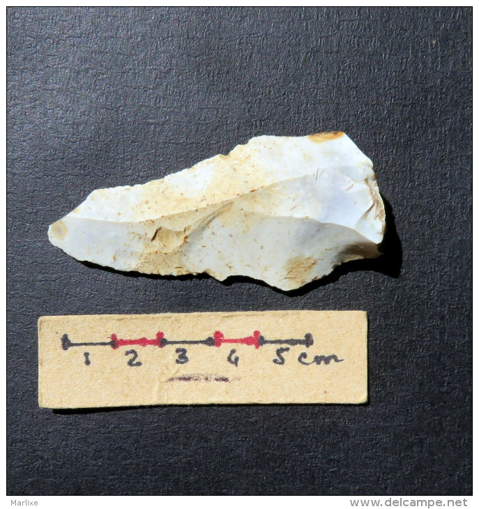 Prehistoire Silex Taillé Lame Paleolithique - Archéologie