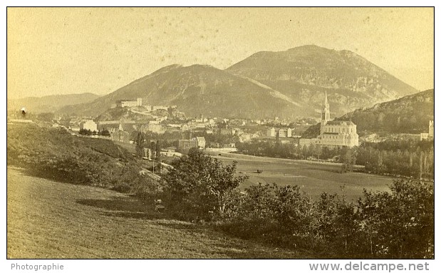 Vue Generale 65100 Lourdes France Ancienne CDV Photo 1870 - Old (before 1900)