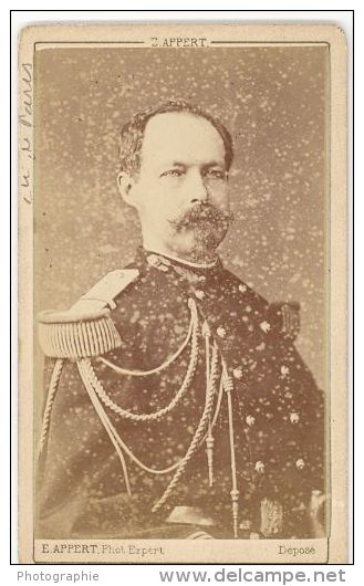 Philippe D'Orleans, Count Of Paris, Old CDV Photo 1880 - Old (before 1900)