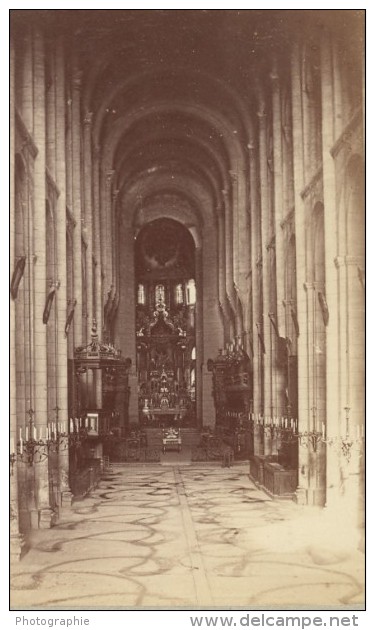 Toulouse Eglise Saint Sernin Haute Garonne France Ancienne CDV Photo 1880 - Old (before 1900)