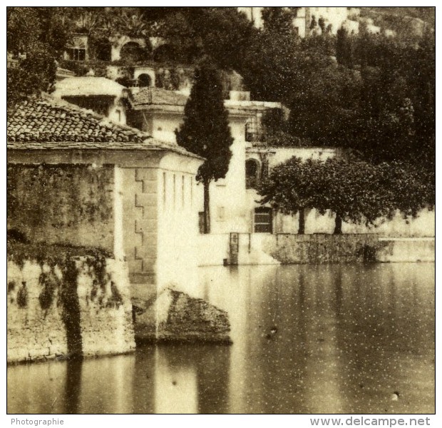 Italie Lombardie Lac De Como Villa Carlotta Ancienne CDV Photo Degoix 1865 - Anciennes (Av. 1900)
