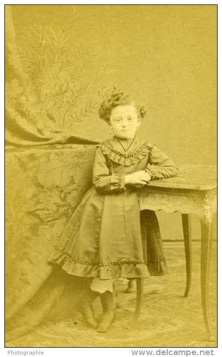 France Douai Enfant Mode Ancienne CDV Photo Cebe 1890 - Old (before 1900)