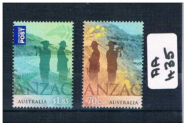 Australia  2015  A.n,z.a.c. 2val Sheet Muh AA435 - Mint Stamps