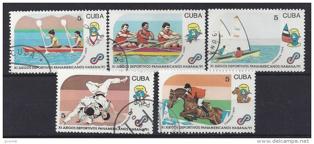 Cuba  1990  Pan-American Games, Havana  (o) - Usati