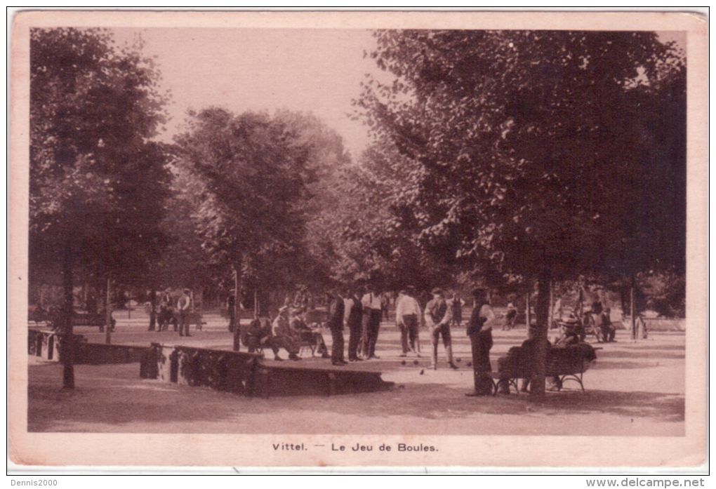 VTTEL - Le Jeu De Boules  - Ed. Platinogravure - Jeux Régionaux