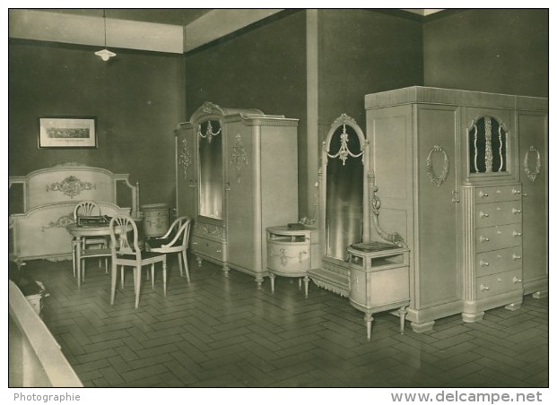 Leipzig Fair Möbel Furniture Exhibit Old Photo 1930 - Leipzig