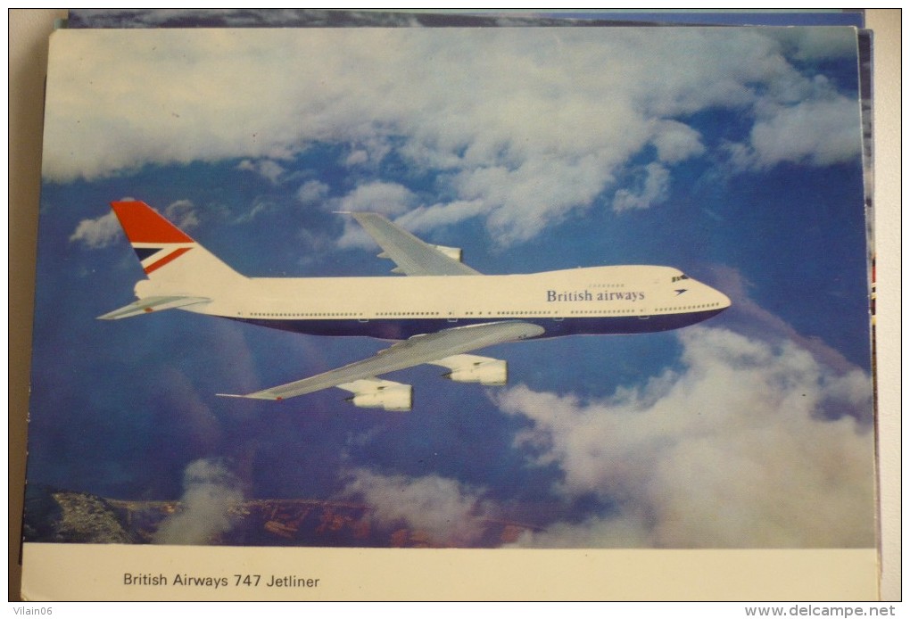 BRITISH AIRWAYS  B 747 200 - 1946-....: Moderne