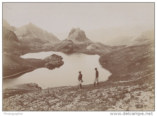 Alpes Mercantour Chasseurs Alpins Military Photo 1902 - Guerre, Militaire