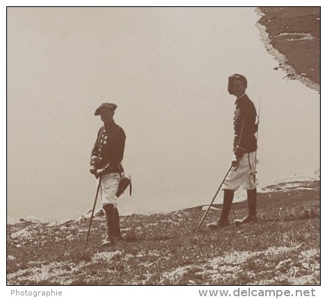 Alpes Mercantour Chasseurs Alpins Military Photo 1902 - Guerre, Militaire