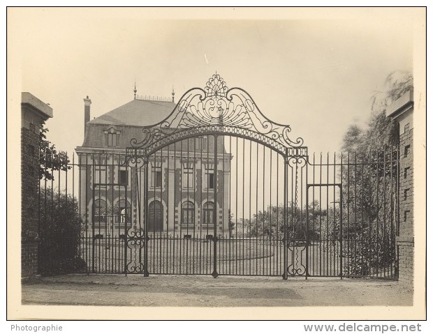 Wrought Iron Gate France Art Deco Jacquart Photo 1930' - Other & Unclassified