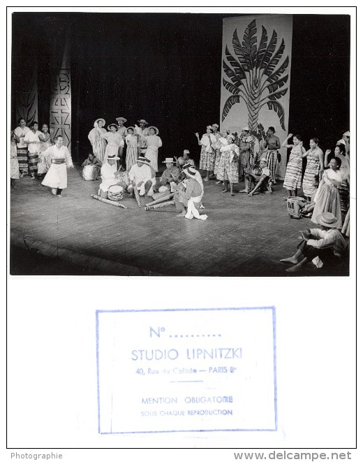 Madagascar Dance Ballet Paris Lipnitzki Photo 1960 - Autres & Non Classés