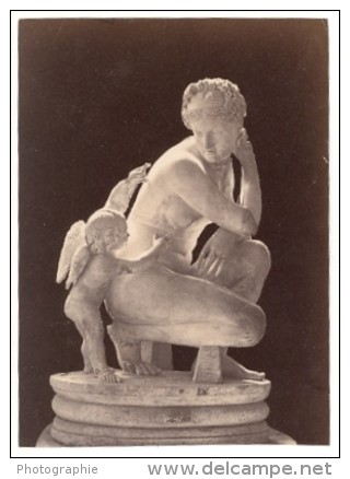 Venus Anadyomene Roman Empire Sculpture Old Photo 1880 - Old (before 1900)