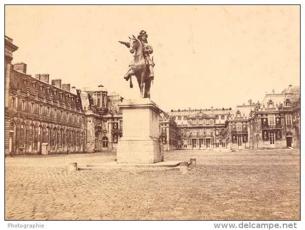 Versailles Castle Second Empire Old Plaut Photo 1860 - Old (before 1900)