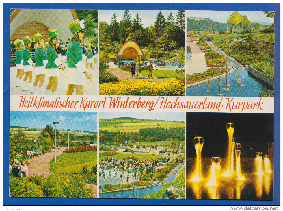 Deutschland; Winterberg; Multivuekarte - Winterberg