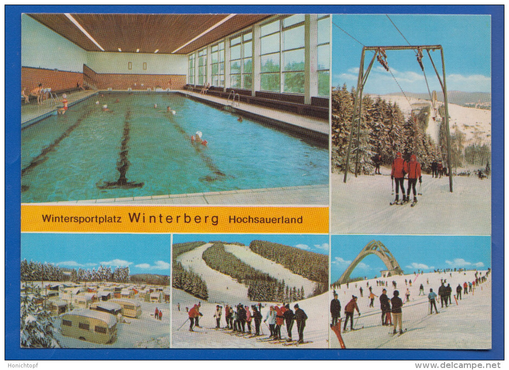 Deutschland; Winterberg; Multivuekarte - Winterberg