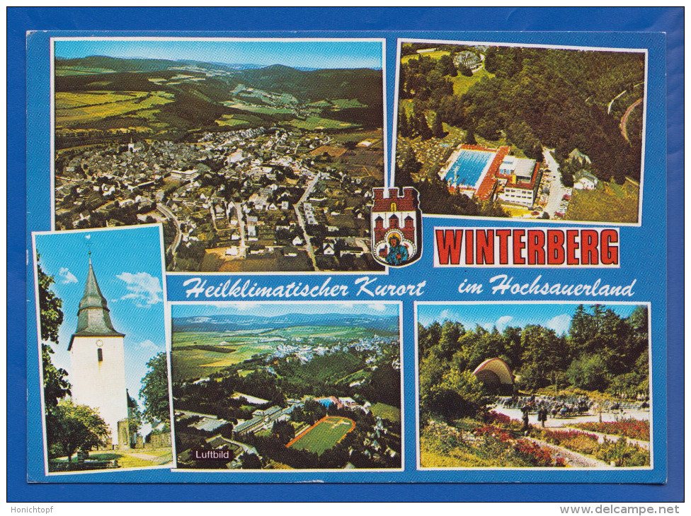 Deutschland; Winterberg; Multivuekarte - Winterberg