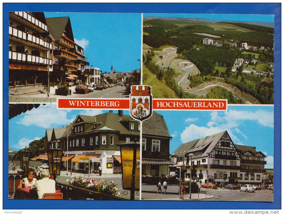 Deutschland; Winterberg; Multivuekarte - Winterberg