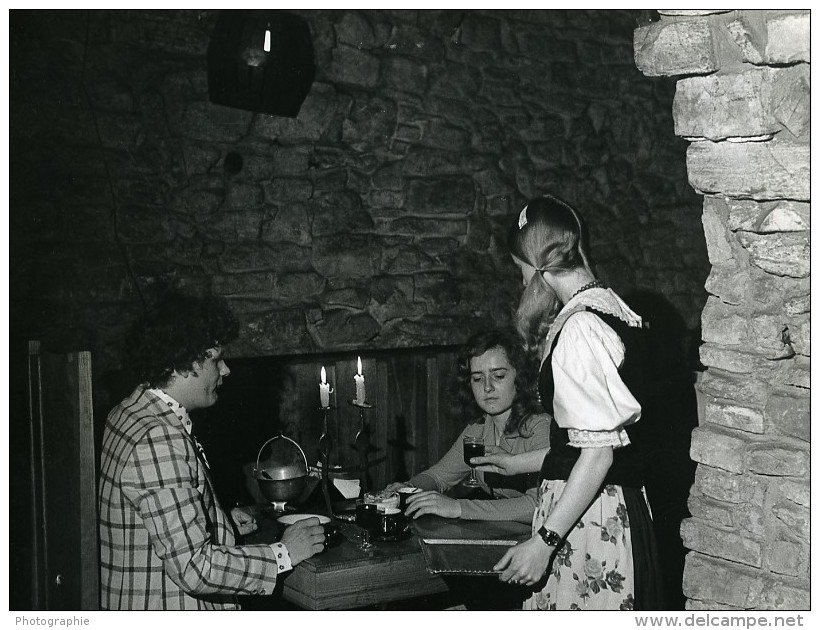 Pologne Silesie Bytom Piwnice Gorywodow Restaurant Ancienne Photo 1970 - Other & Unclassified