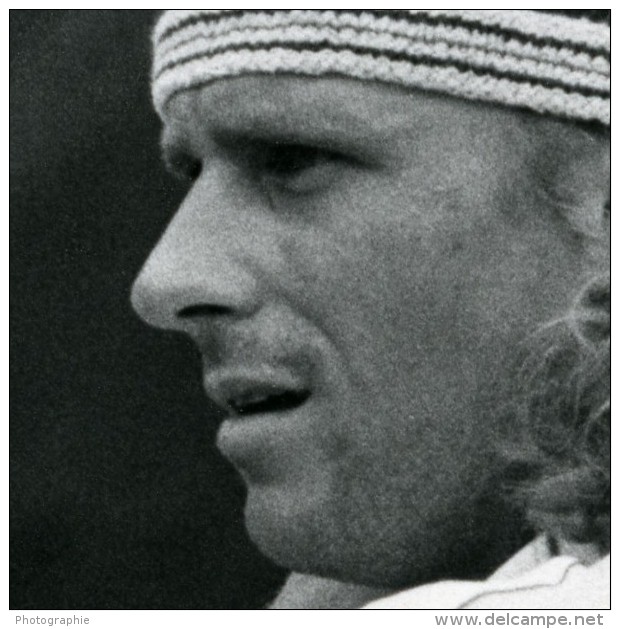 USA New York Flushing Meadow Bjorn Borg Tennis Ancienne Photo 1981 - Sports