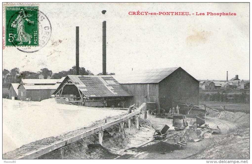 CRECY-en-PONTHIEU - Les Phosphates - - Crecy En Ponthieu