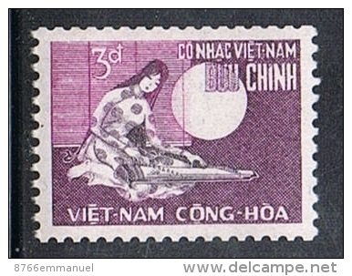 VIETNAM DU SUD N°329 NEUF  Musique - Vietnam