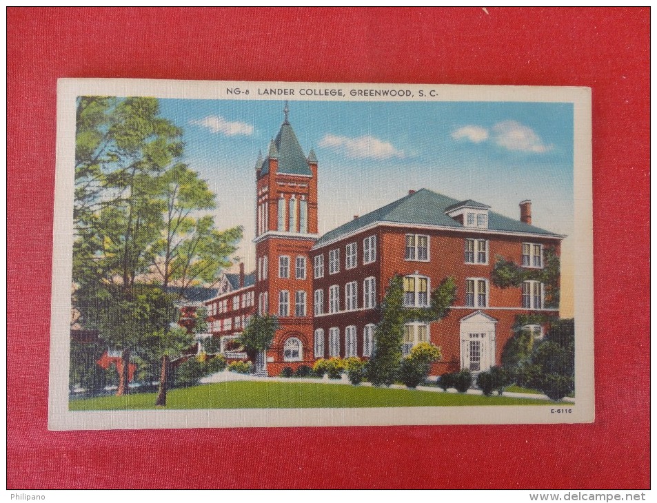 - South Carolina> Greenwood  Lander College-  ------- Ref 1794 - Greenwood