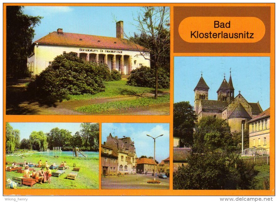 Bad Klosterlausnitz - Mehrbildkarte 4 - Bad Klosterlausnitz