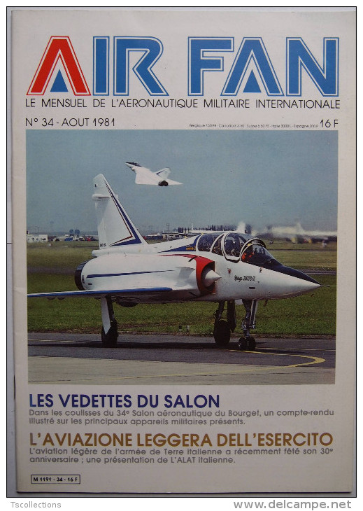 Air Fan N°34 - Aout 1981 - Avion