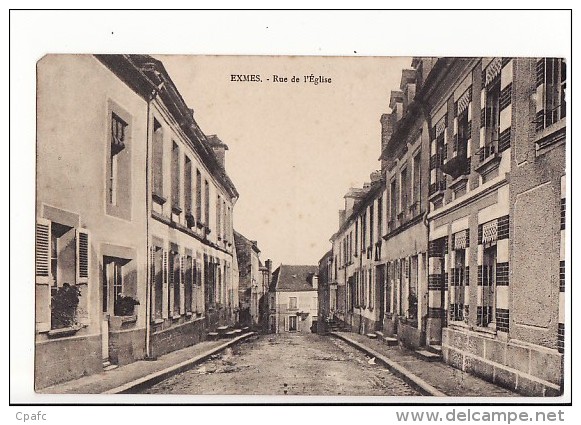 Exmes - Rue De L'Eglise - Exmes